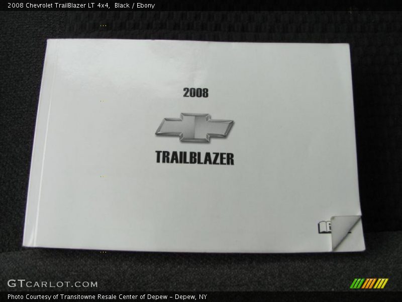 Black / Ebony 2008 Chevrolet TrailBlazer LT 4x4