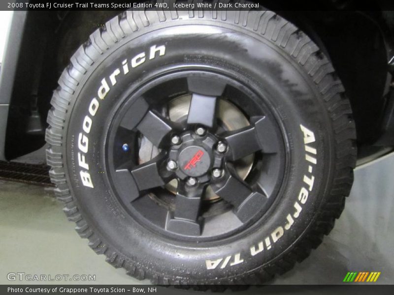 Iceberg White / Dark Charcoal 2008 Toyota FJ Cruiser Trail Teams Special Edition 4WD