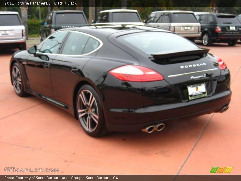 Black / Black 2011 Porsche Panamera S