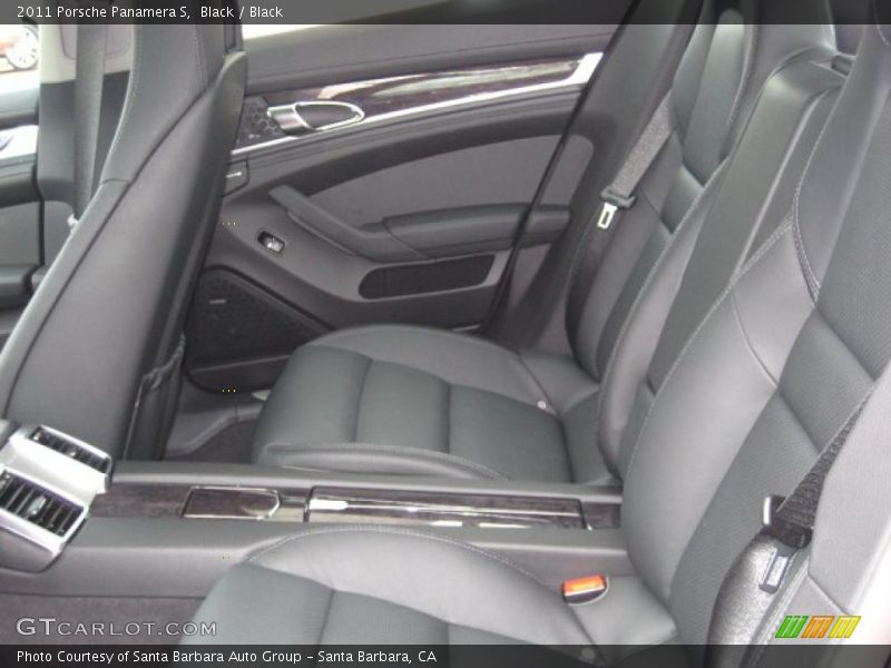  2011 Panamera S Black Interior