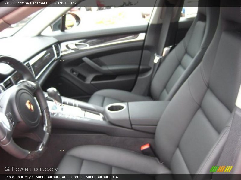  2011 Panamera S Black Interior