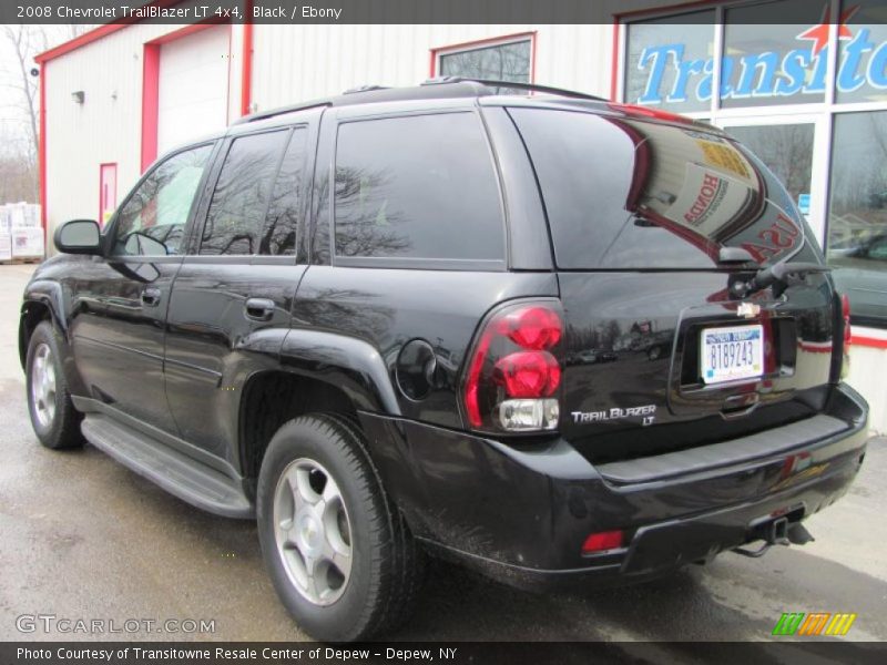 Black / Ebony 2008 Chevrolet TrailBlazer LT 4x4