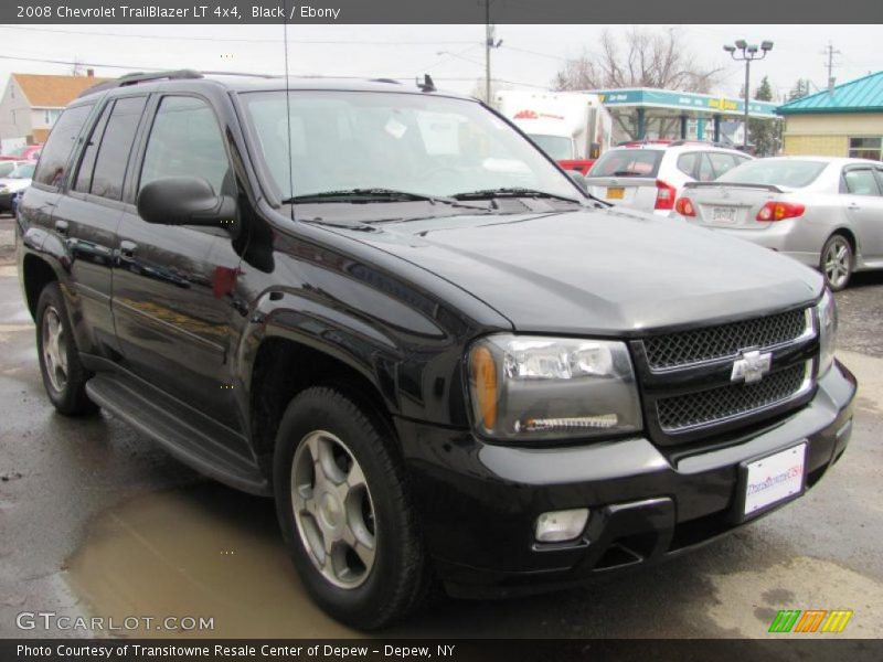 Black / Ebony 2008 Chevrolet TrailBlazer LT 4x4