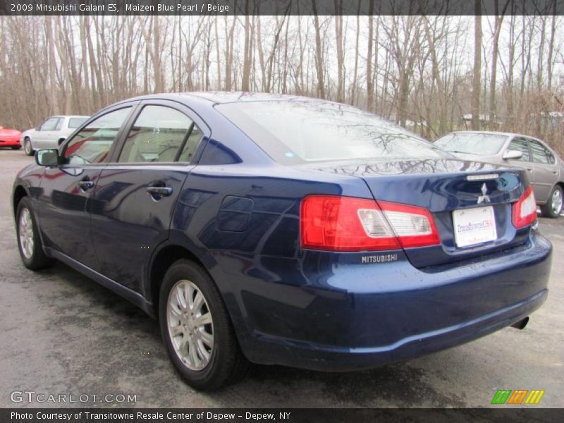 Maizen Blue Pearl / Beige 2009 Mitsubishi Galant ES