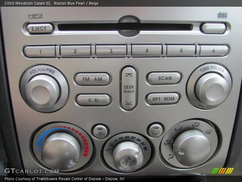 Maizen Blue Pearl / Beige 2009 Mitsubishi Galant ES