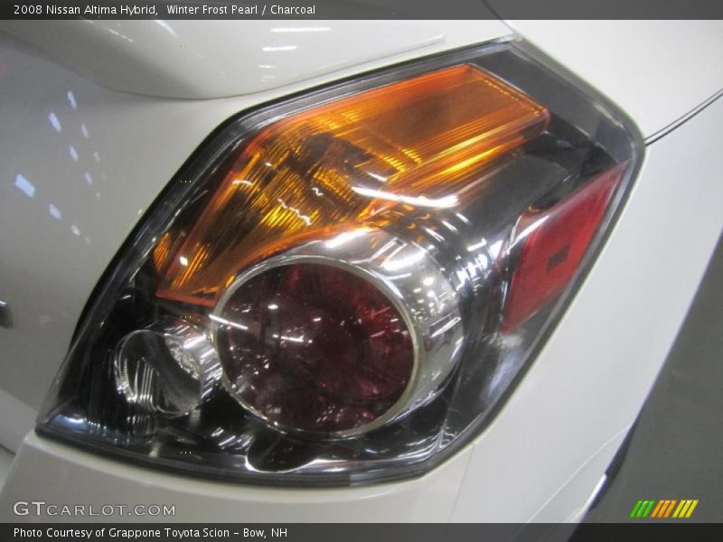 Winter Frost Pearl / Charcoal 2008 Nissan Altima Hybrid