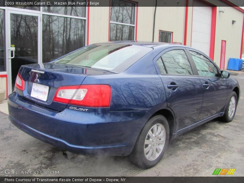 Maizen Blue Pearl / Beige 2009 Mitsubishi Galant ES