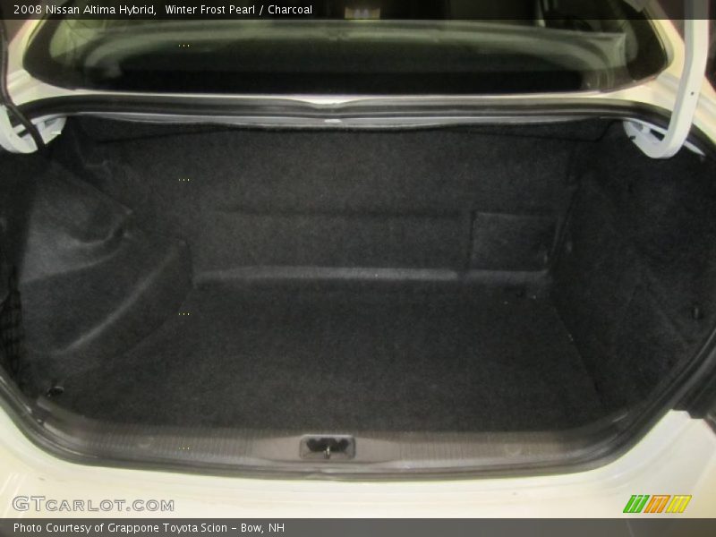Winter Frost Pearl / Charcoal 2008 Nissan Altima Hybrid