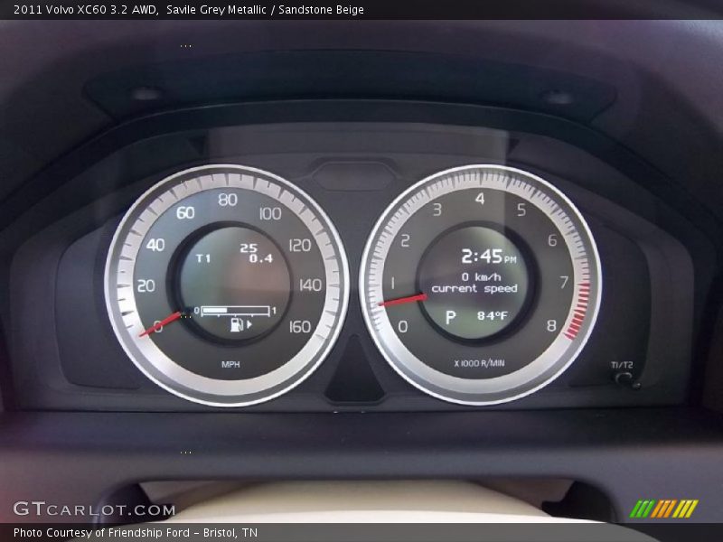  2011 XC60 3.2 AWD 3.2 AWD Gauges