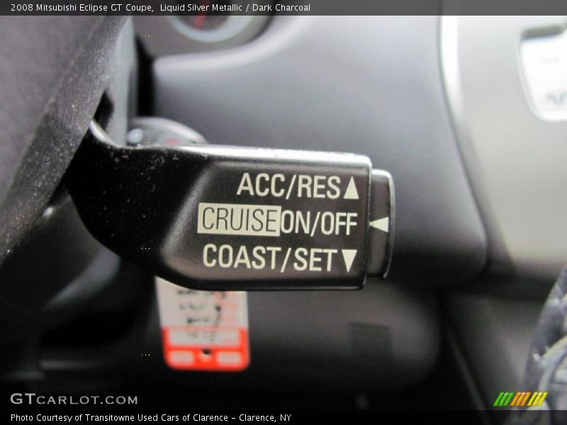 Liquid Silver Metallic / Dark Charcoal 2008 Mitsubishi Eclipse GT Coupe