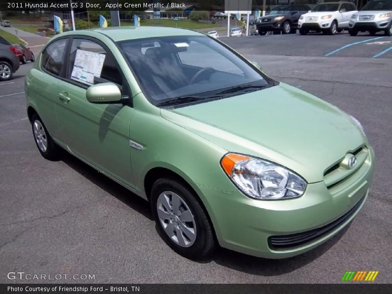  2011 Accent GS 3 Door Apple Green Metallic