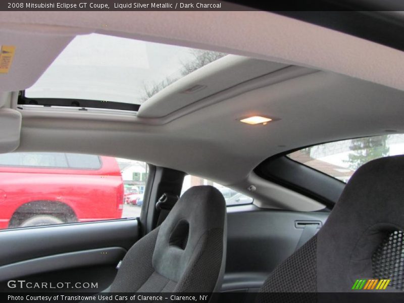 Liquid Silver Metallic / Dark Charcoal 2008 Mitsubishi Eclipse GT Coupe