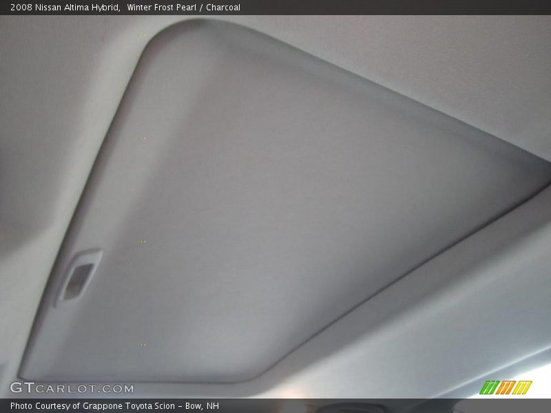 Winter Frost Pearl / Charcoal 2008 Nissan Altima Hybrid