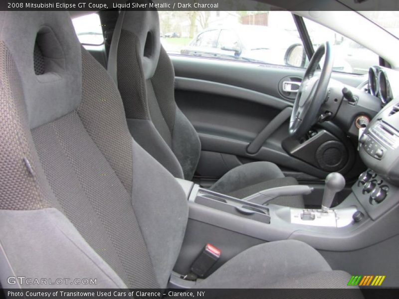 Liquid Silver Metallic / Dark Charcoal 2008 Mitsubishi Eclipse GT Coupe