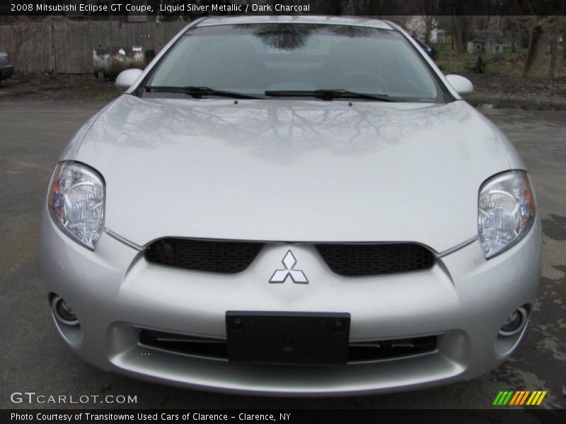 Liquid Silver Metallic / Dark Charcoal 2008 Mitsubishi Eclipse GT Coupe