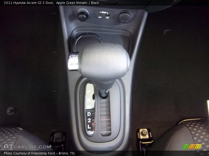  2011 Accent GS 3 Door 4 Speed Automatic Shifter