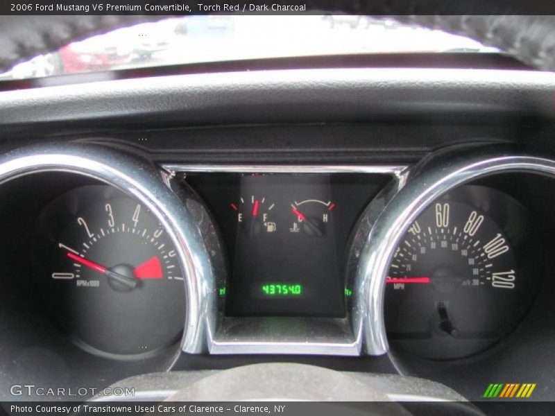 Torch Red / Dark Charcoal 2006 Ford Mustang V6 Premium Convertible