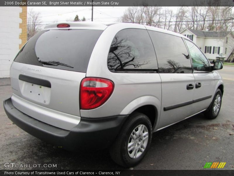 Bright Silver Metallic / Medium Slate Gray 2006 Dodge Caravan SE