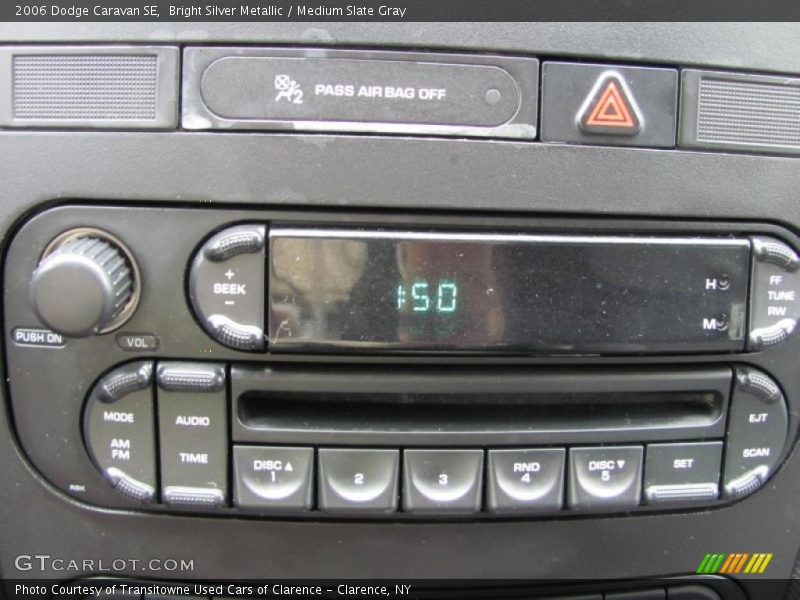 Bright Silver Metallic / Medium Slate Gray 2006 Dodge Caravan SE