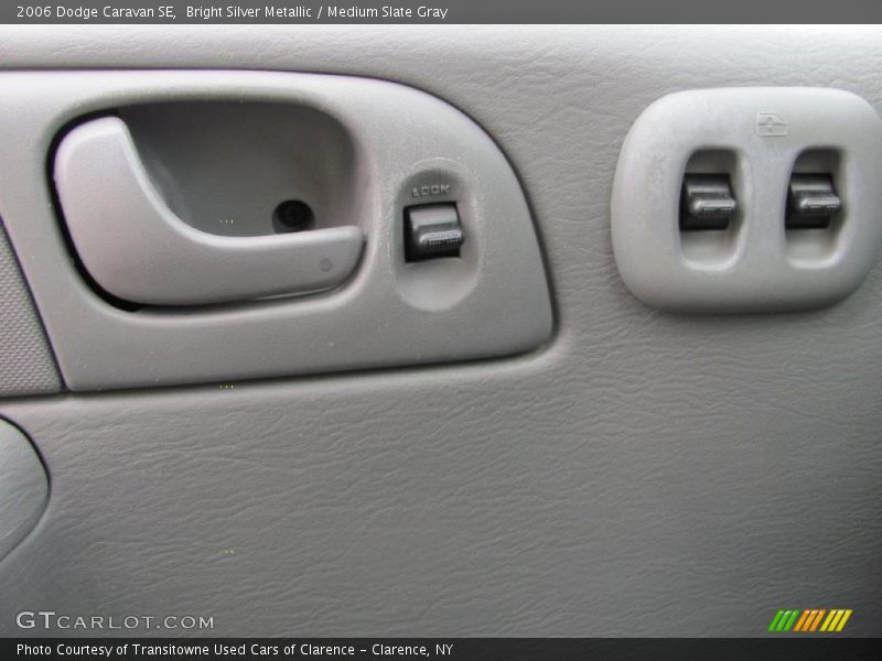Bright Silver Metallic / Medium Slate Gray 2006 Dodge Caravan SE