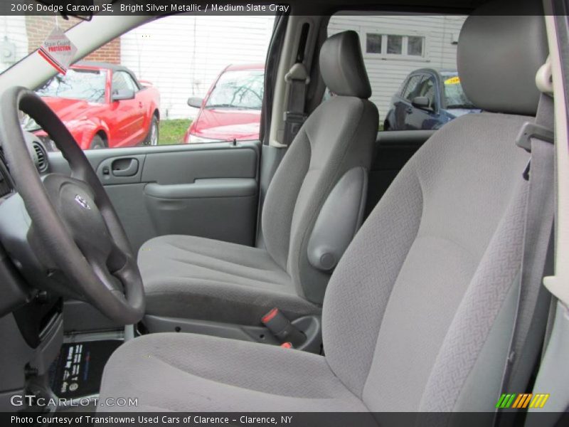 Bright Silver Metallic / Medium Slate Gray 2006 Dodge Caravan SE