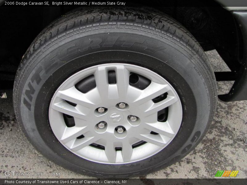 Bright Silver Metallic / Medium Slate Gray 2006 Dodge Caravan SE