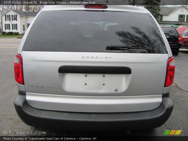 Bright Silver Metallic / Medium Slate Gray 2006 Dodge Caravan SE
