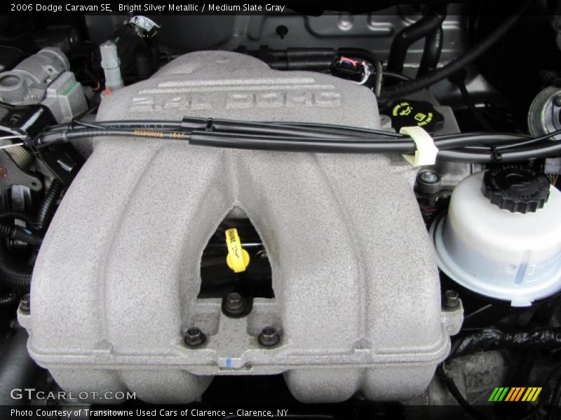 Bright Silver Metallic / Medium Slate Gray 2006 Dodge Caravan SE