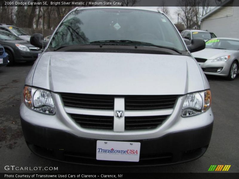 Bright Silver Metallic / Medium Slate Gray 2006 Dodge Caravan SE