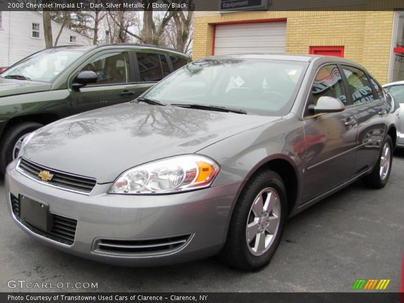 Dark Silver Metallic / Ebony Black 2008 Chevrolet Impala LT
