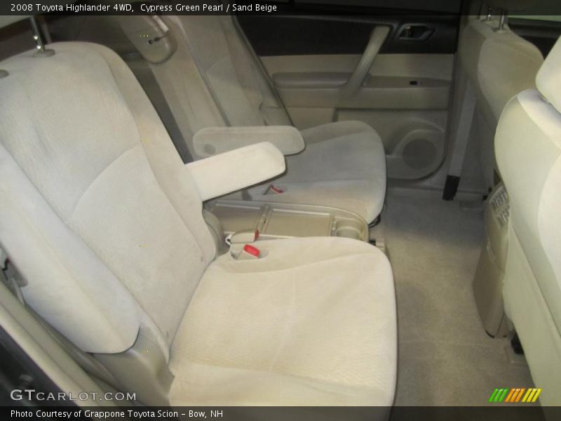 Cypress Green Pearl / Sand Beige 2008 Toyota Highlander 4WD