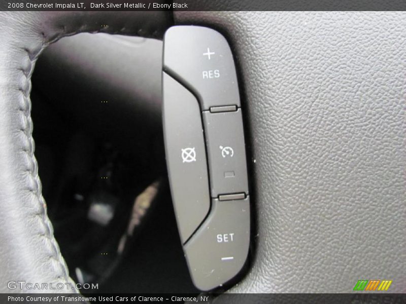 Dark Silver Metallic / Ebony Black 2008 Chevrolet Impala LT