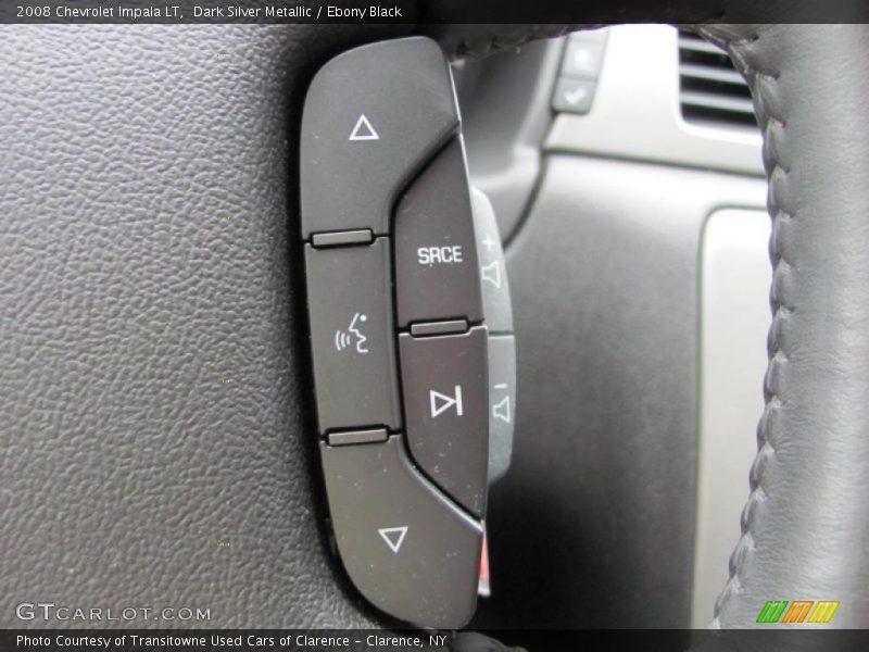 Dark Silver Metallic / Ebony Black 2008 Chevrolet Impala LT