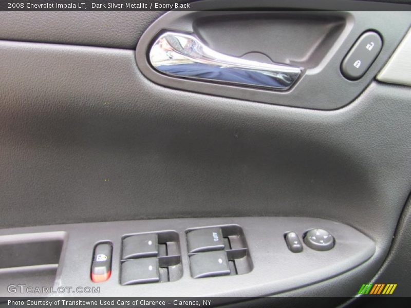 Dark Silver Metallic / Ebony Black 2008 Chevrolet Impala LT