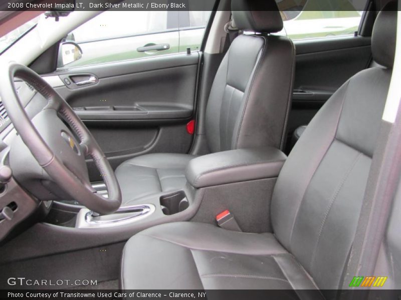 Dark Silver Metallic / Ebony Black 2008 Chevrolet Impala LT