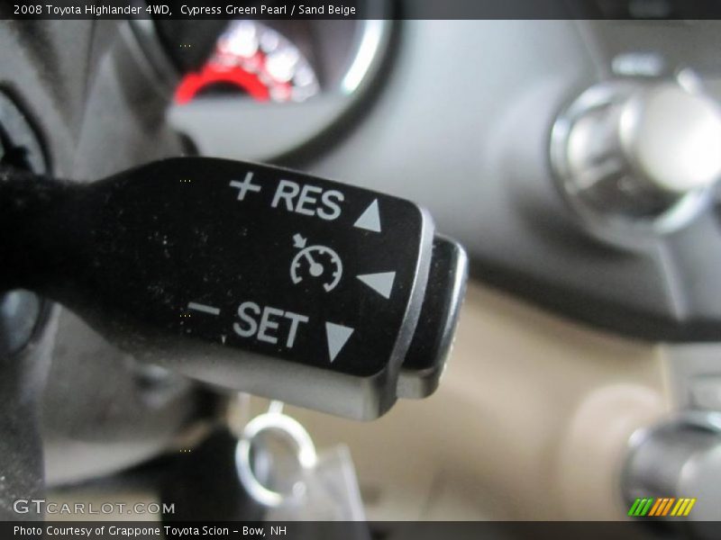 Cypress Green Pearl / Sand Beige 2008 Toyota Highlander 4WD