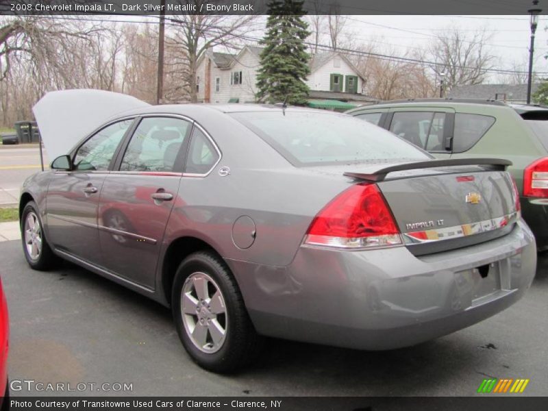 Dark Silver Metallic / Ebony Black 2008 Chevrolet Impala LT