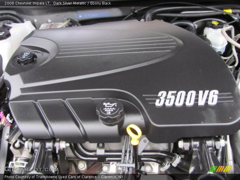 Dark Silver Metallic / Ebony Black 2008 Chevrolet Impala LT