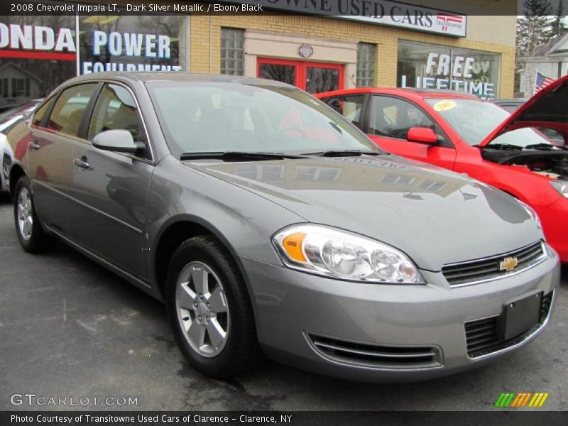 Dark Silver Metallic / Ebony Black 2008 Chevrolet Impala LT