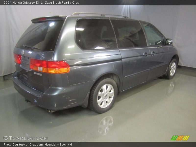 Sage Brush Pearl / Gray 2004 Honda Odyssey EX-L