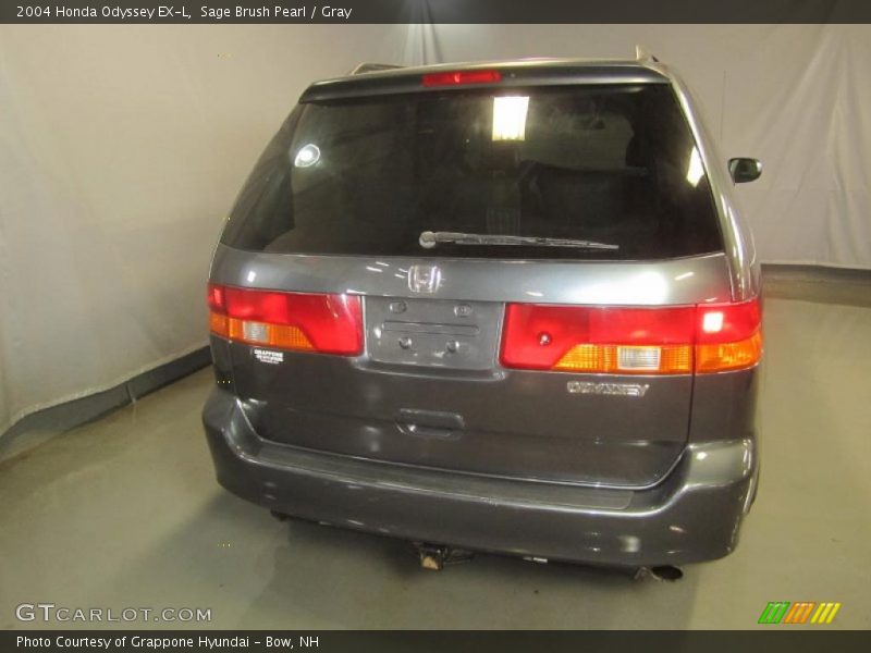Sage Brush Pearl / Gray 2004 Honda Odyssey EX-L