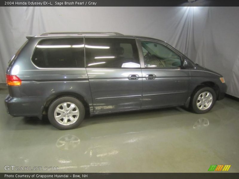 Sage Brush Pearl / Gray 2004 Honda Odyssey EX-L