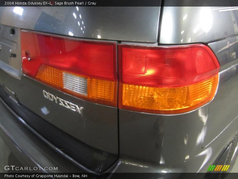 Sage Brush Pearl / Gray 2004 Honda Odyssey EX-L