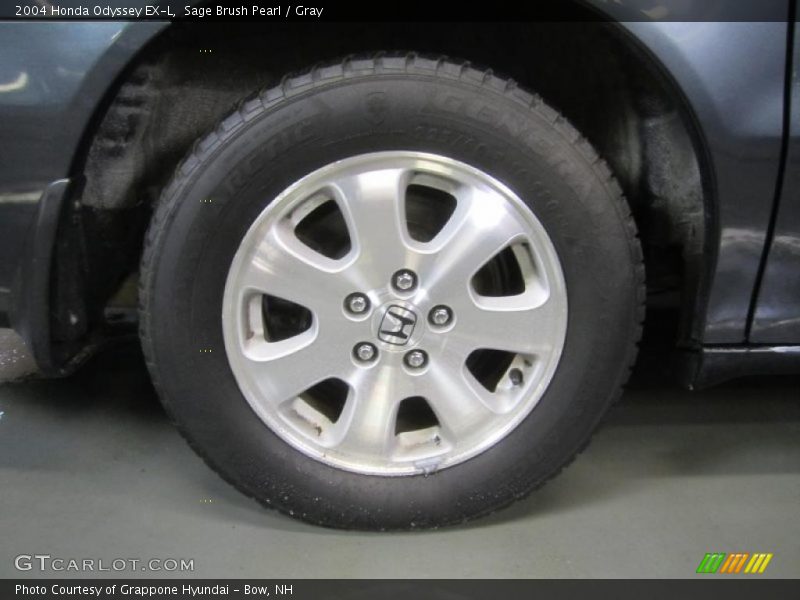 Sage Brush Pearl / Gray 2004 Honda Odyssey EX-L