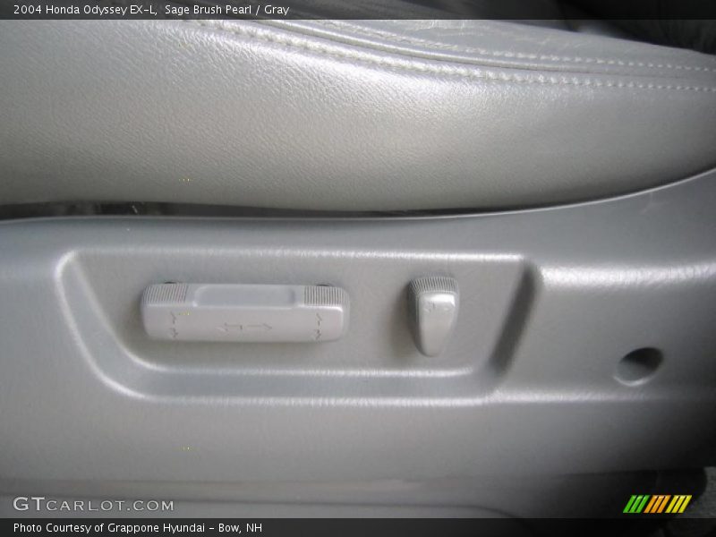 Sage Brush Pearl / Gray 2004 Honda Odyssey EX-L