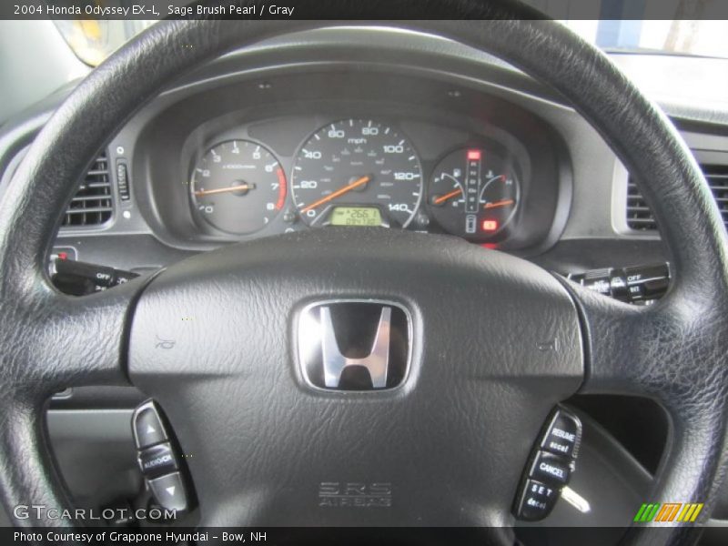 Sage Brush Pearl / Gray 2004 Honda Odyssey EX-L