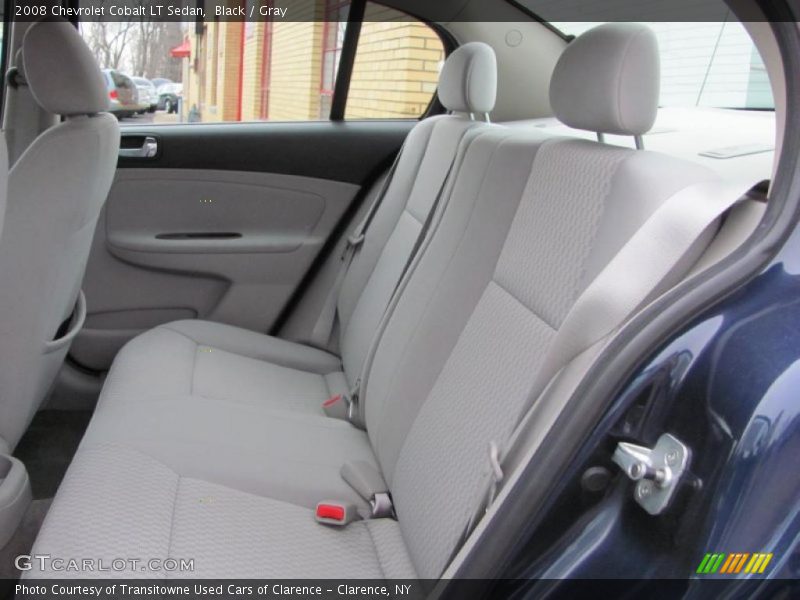 Black / Gray 2008 Chevrolet Cobalt LT Sedan