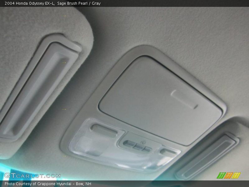Sage Brush Pearl / Gray 2004 Honda Odyssey EX-L