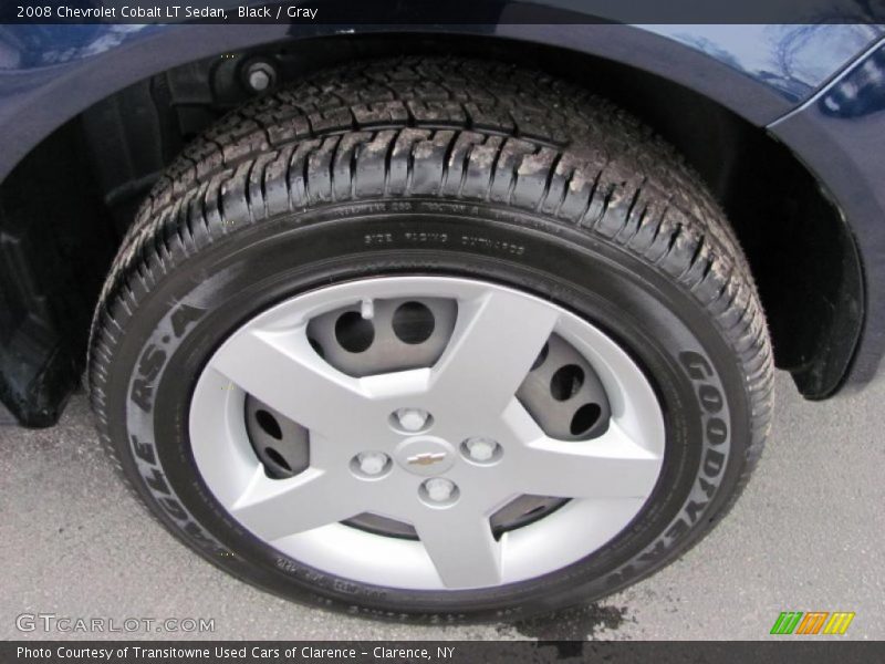 Black / Gray 2008 Chevrolet Cobalt LT Sedan