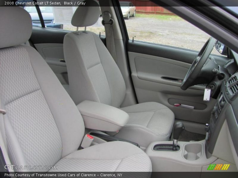 Black / Gray 2008 Chevrolet Cobalt LT Sedan
